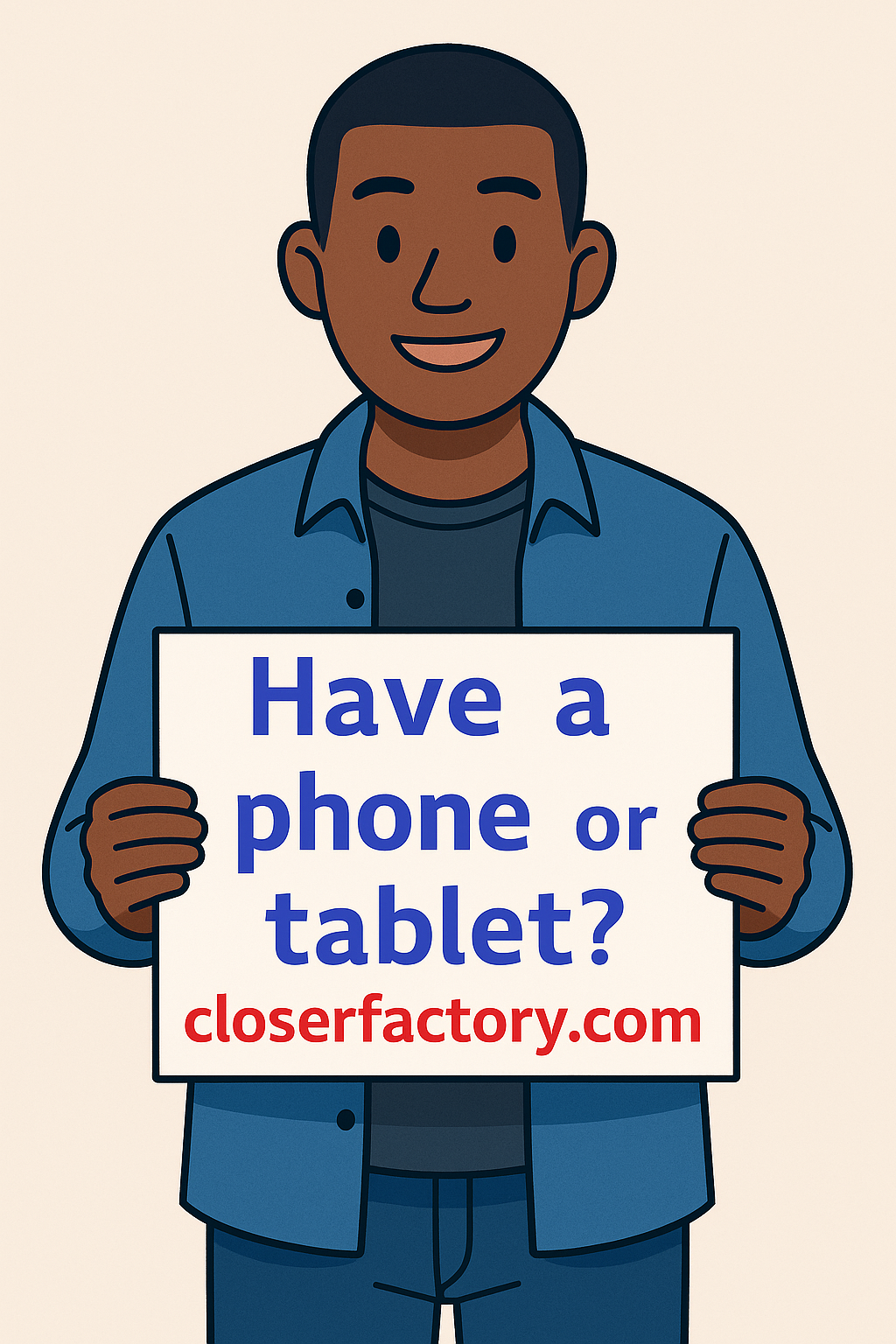 Have a phone or tablet?